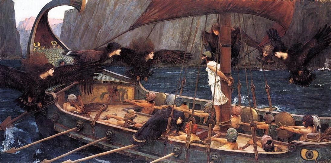 John William Waterhouse Odysseus and the Sirens